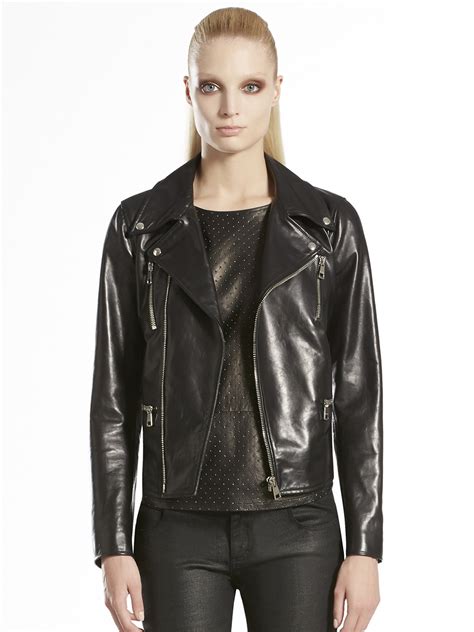 leather GUCCI Women Biker jackets 